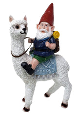 Funny Guy Mugs gnome and llama front view showing playful character and sturdy build