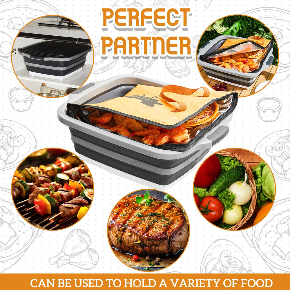 Funnymoom insulated smoker blanket open to retain heat and protect resting meat