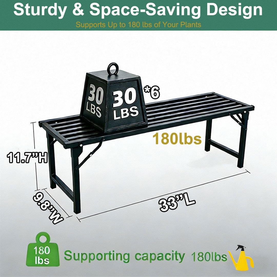 Funpisum on balcony with pots demonstrating space saving display benefit