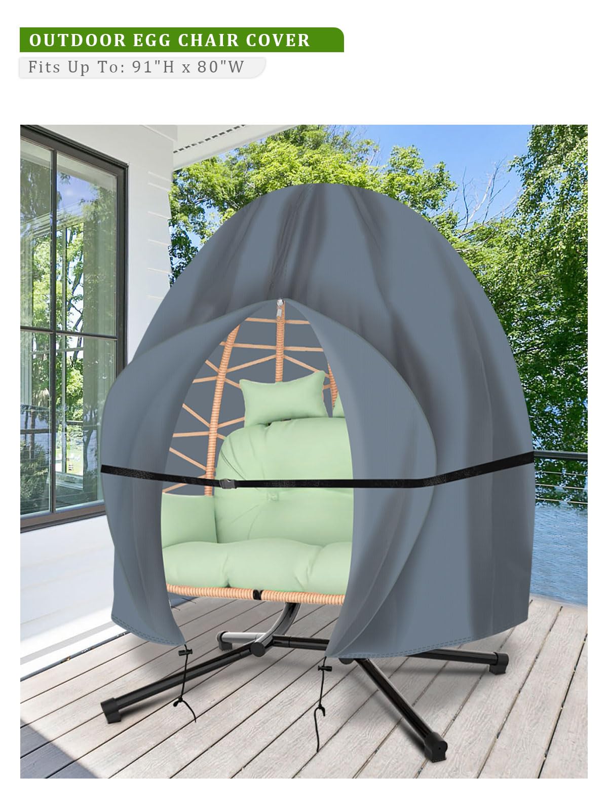 Funshot folded cover ready for storage highlighting compact convenience benefit