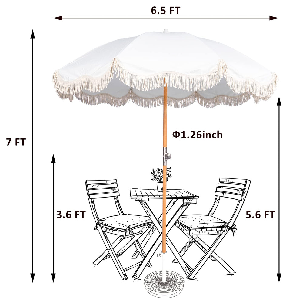 Funsite folded umbrella in carry bag for easy transport convenience