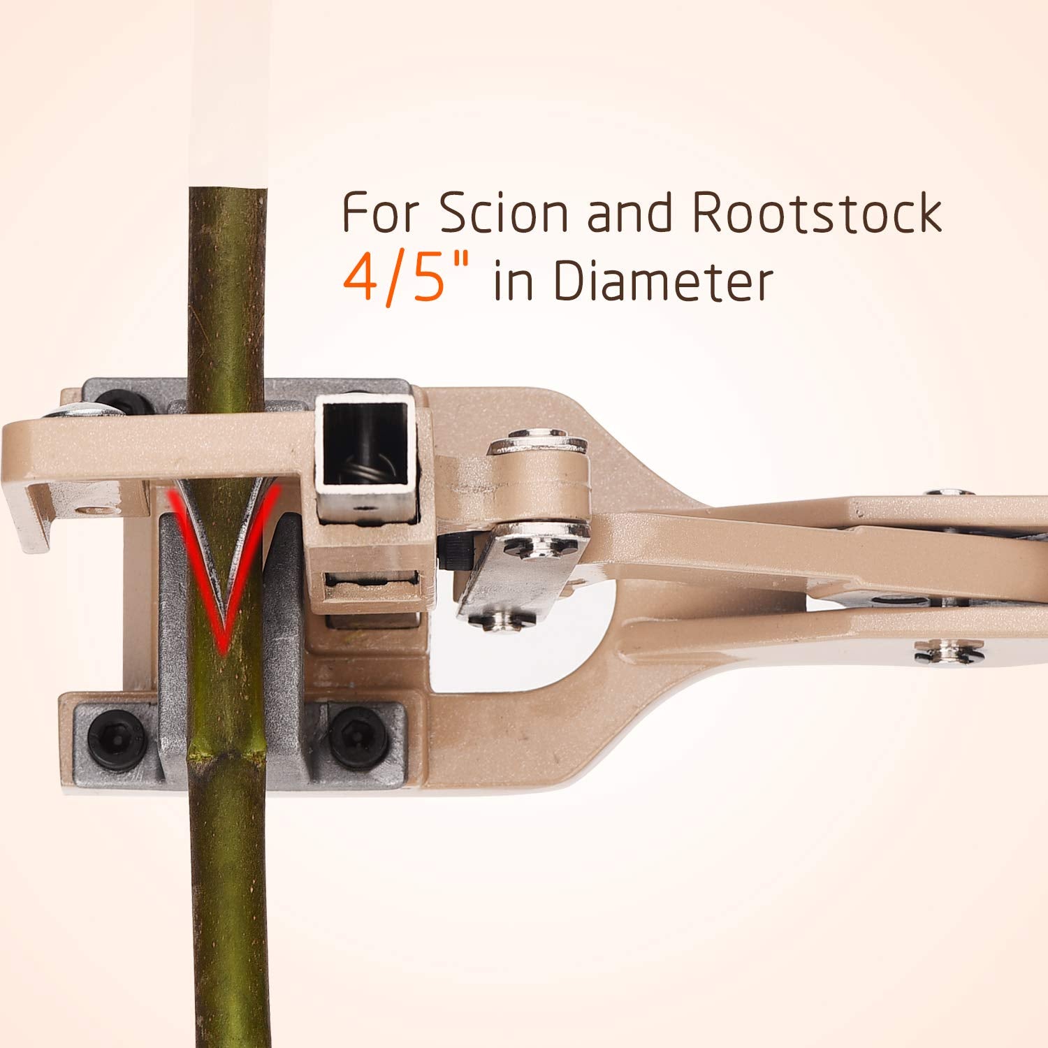 FUNTECK close-up of SK5 blade highlighting sharp edge for cleaner graft cuts