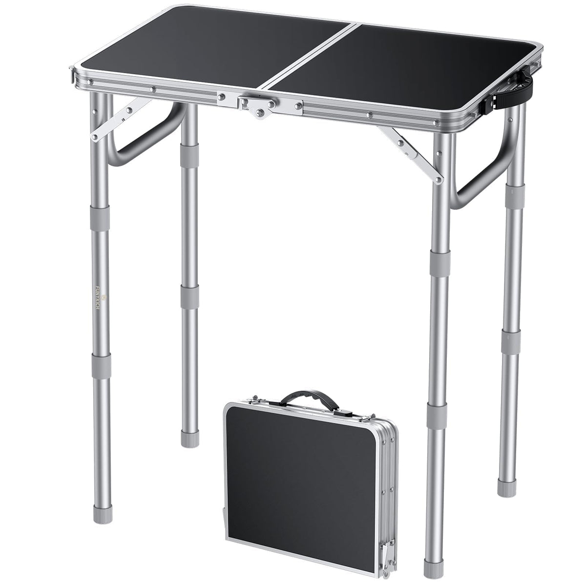 FUNYKICH folded briefcase view showing compact portability and easy transport