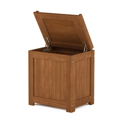 Furinno Tioman close-up of Meranti wood grain highlighting durable finish