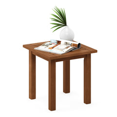 Furinno TIOMAN front view showing compact square silhouette and durable finish
