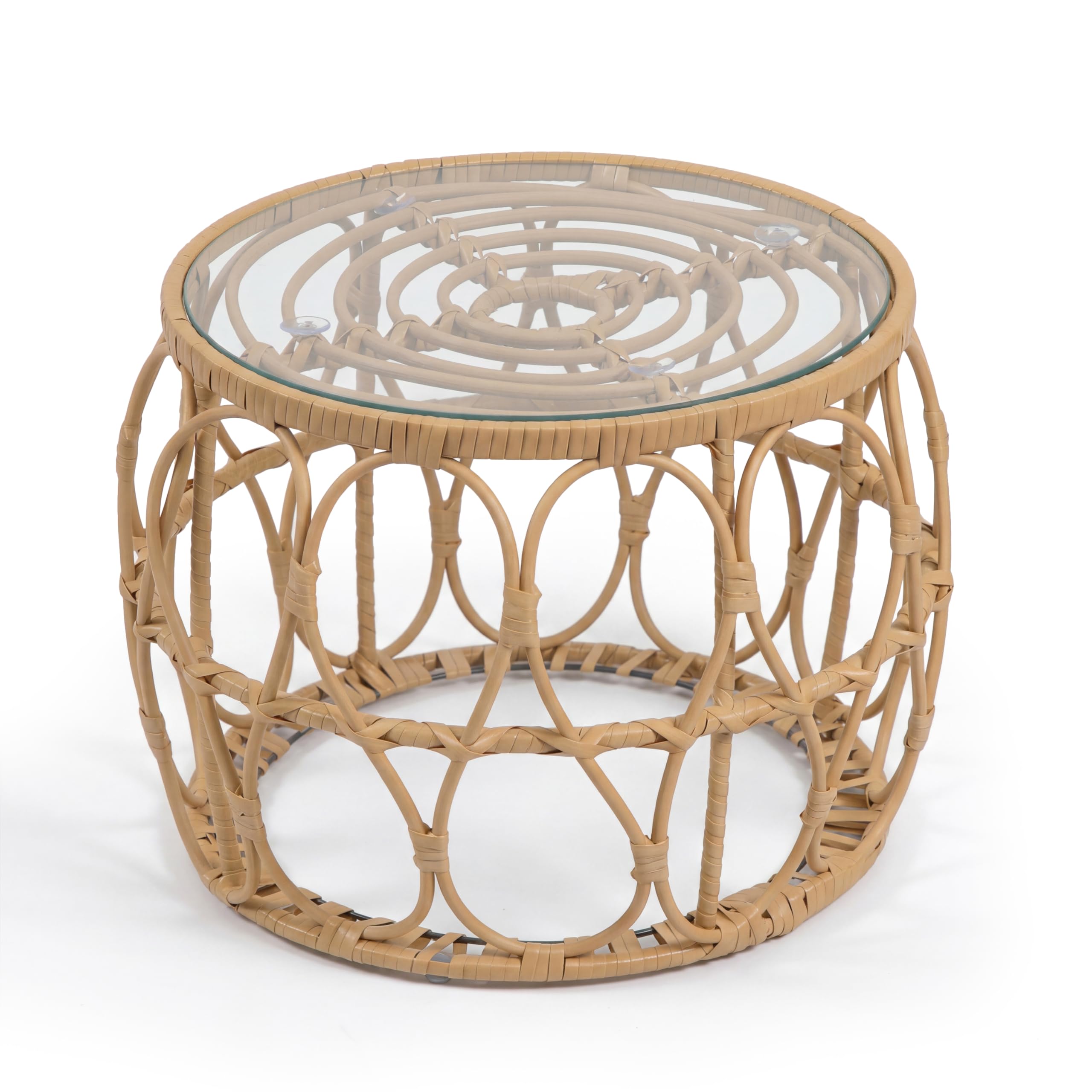 Furniture of America Ysar poolside at dusk displaying durable outdoor styling