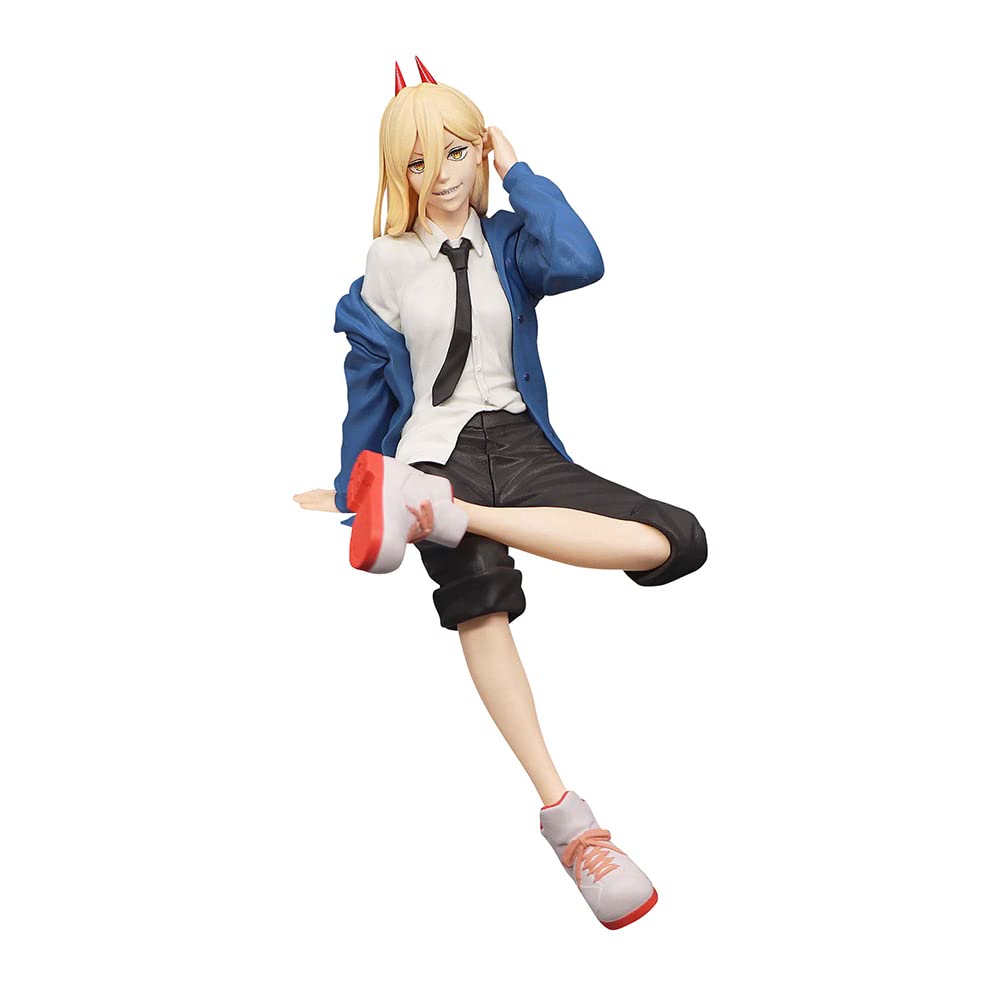 Furyu Power statuette front view showing character detail and practical bowl-cover benefit