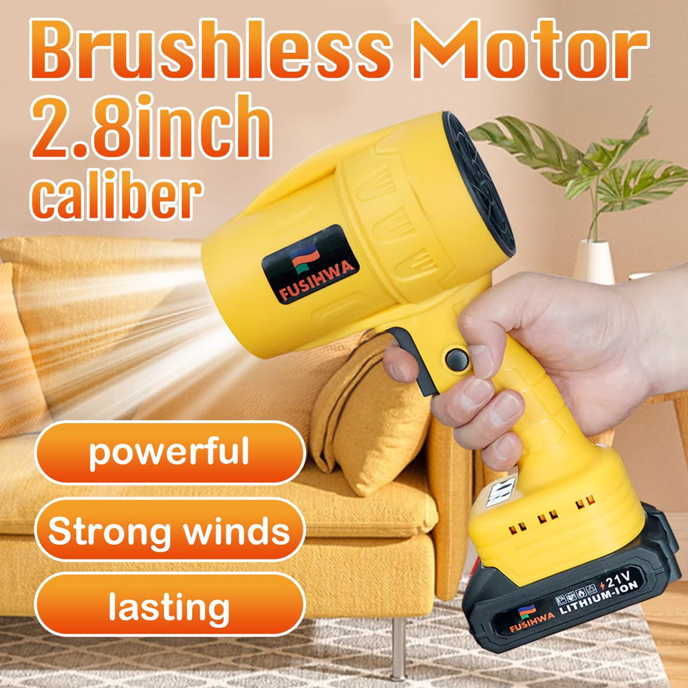 FUSIHWA 21V battery and charger set included for convenient cordless use