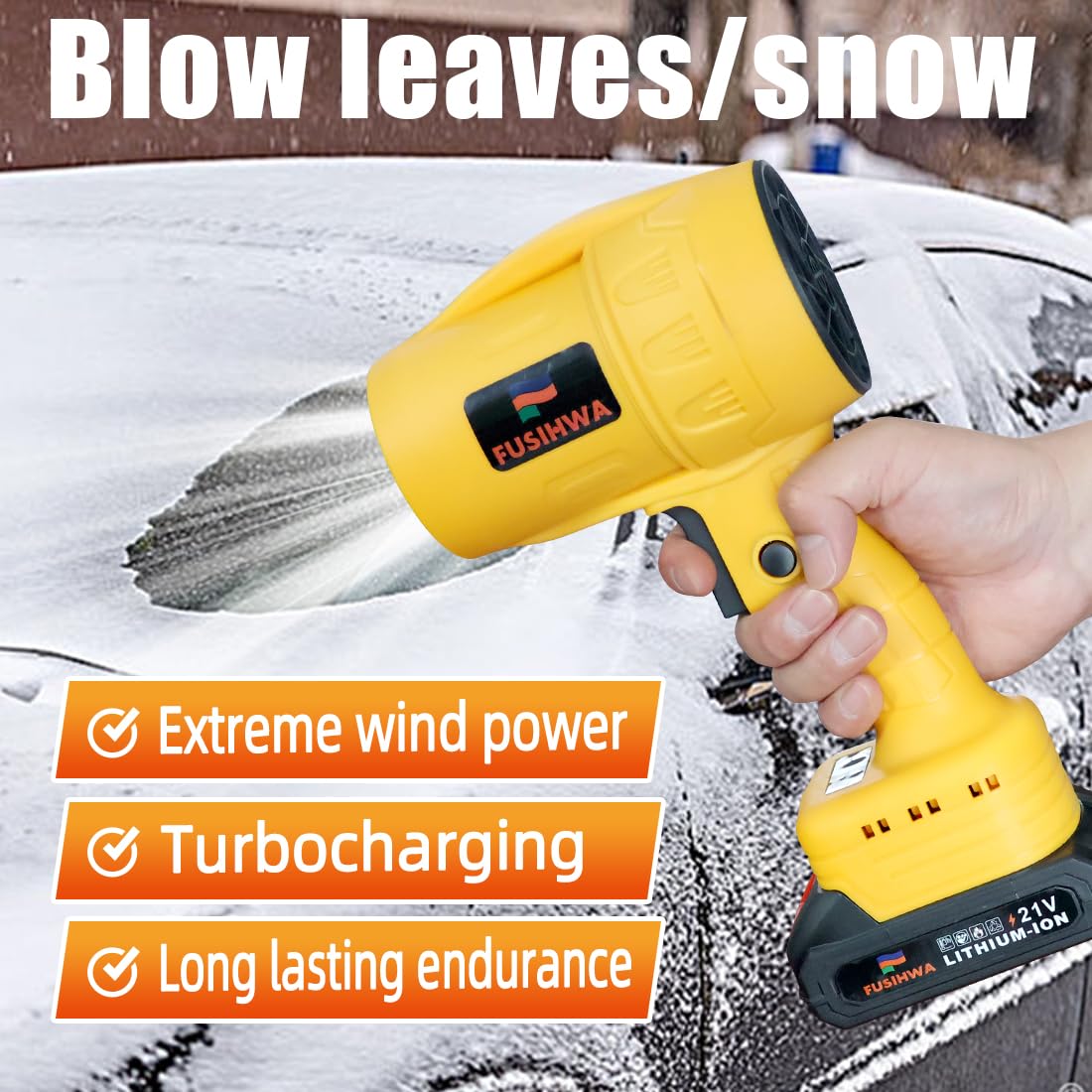 FUSIHWA ergonomic grip handle delivering comfort and reduced user fatigue