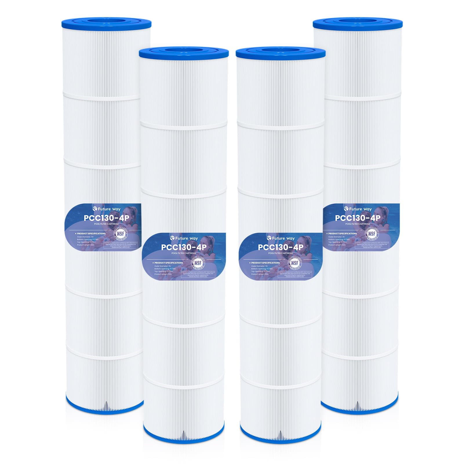 Future Way CCP520 front packaging shows 4-pack and compatibility benefits