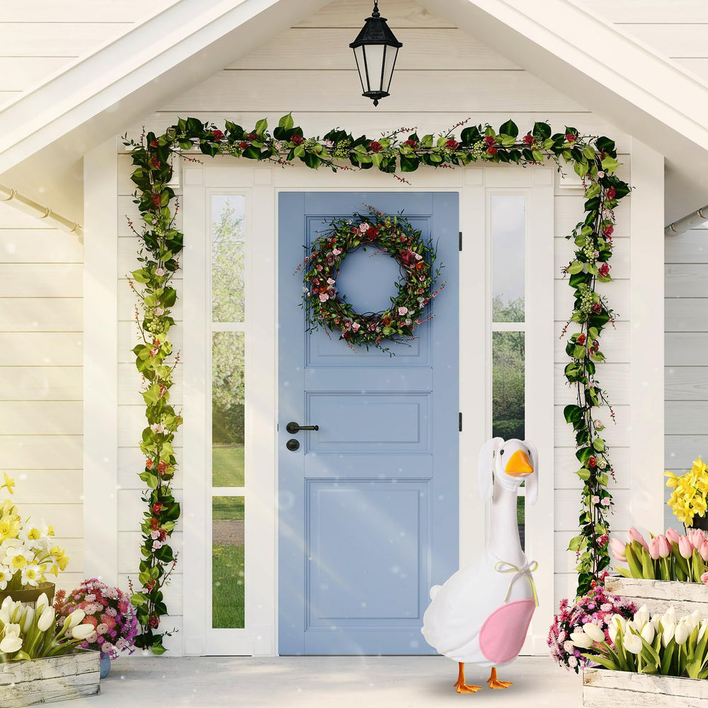 FuWeave Easter pastel outfit displayed complete for bright spring décor