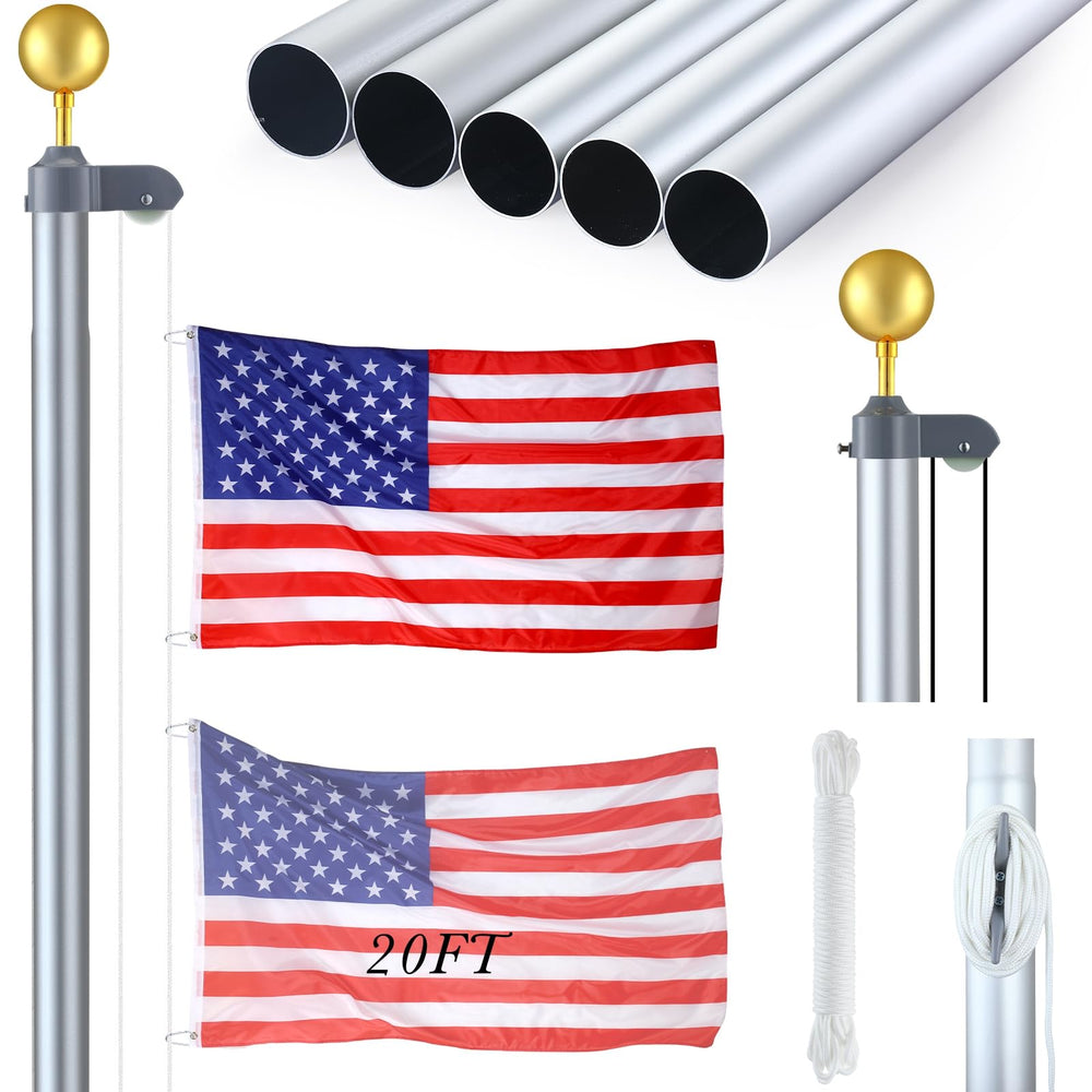 FuWeave full-height pole front view shows sturdy construction and clear installation benefit