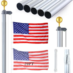 FuWeave full-height pole front view shows sturdy construction and clear installation benefit