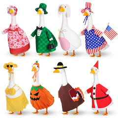 FuWeave front view of all eight outfits showing selection and convenience