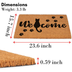 FUXKZJ close-up of coir fiber texture showing strong scraping performance