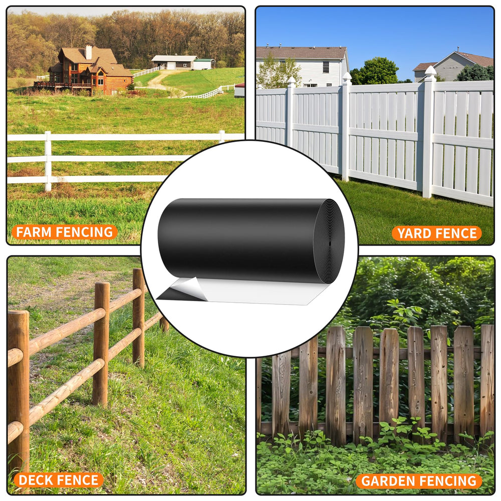 FUYITE installed on backyard fence posts demonstrating extended life