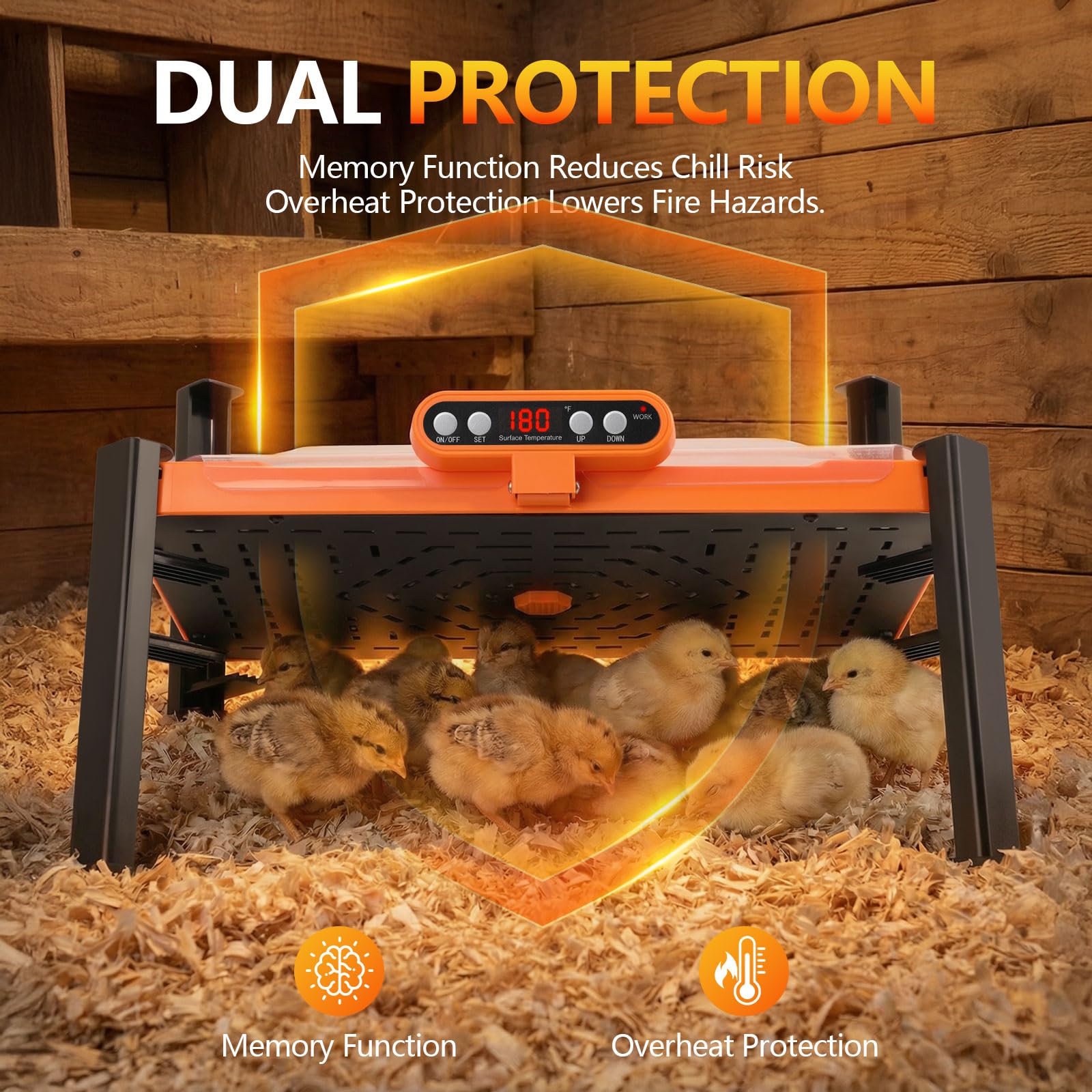 Fvlotrik surface-mounted sensor detail for accurate temperature control