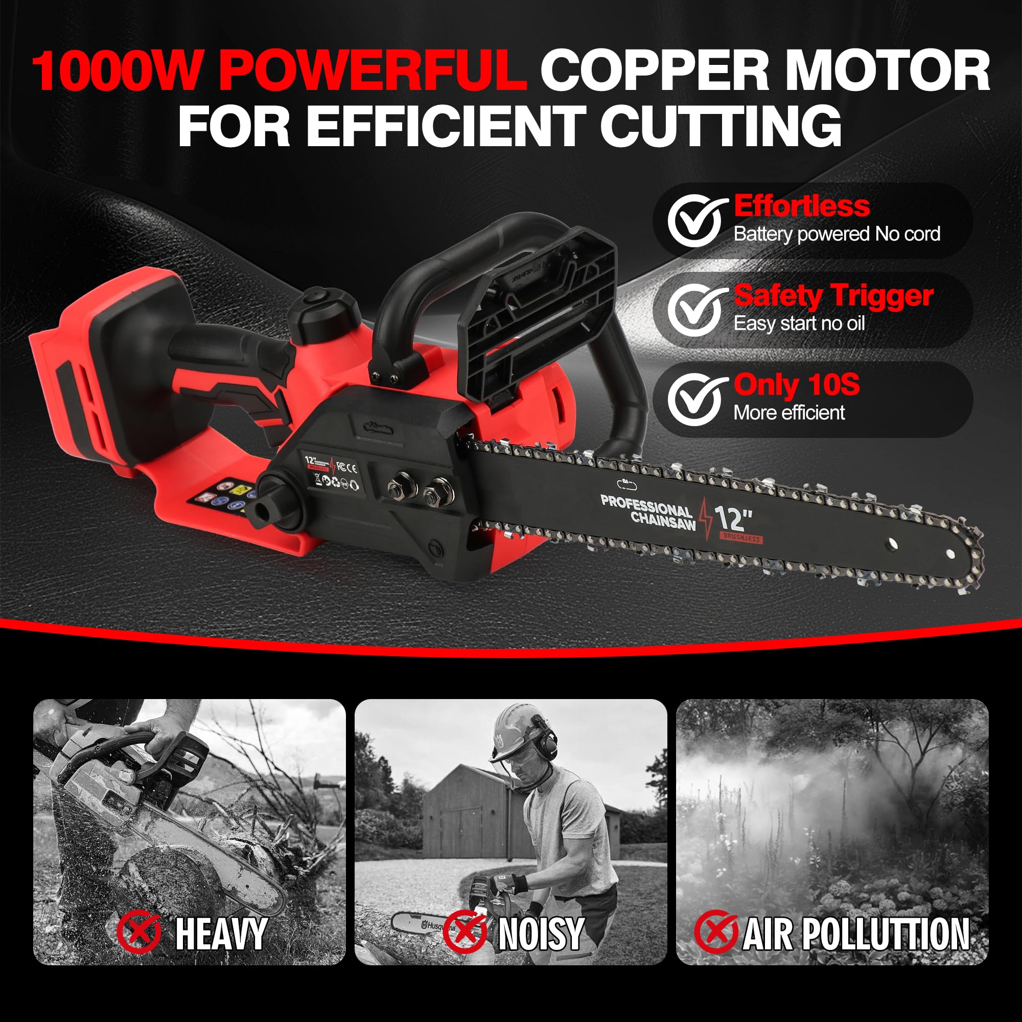 FXAFXA close-up of copper brushless motor showing durable power benefit