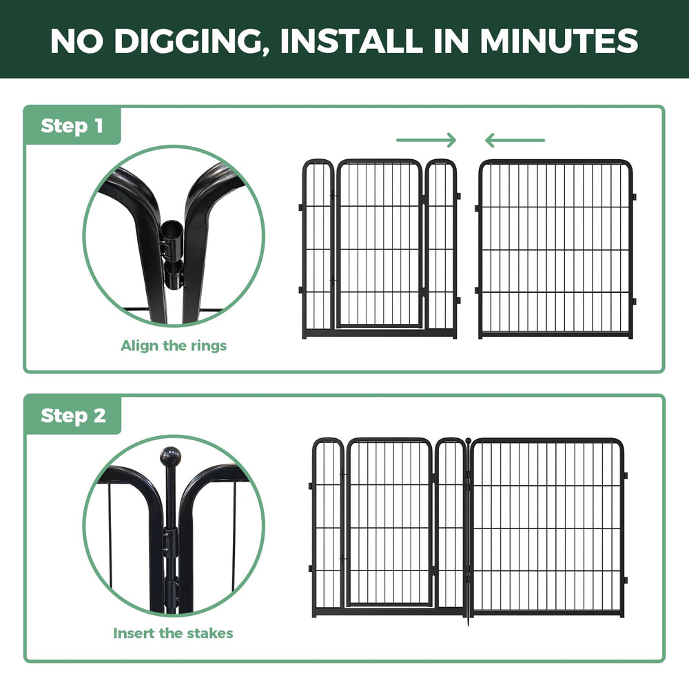 FXW door panel open for easy access and convenient yard entry
