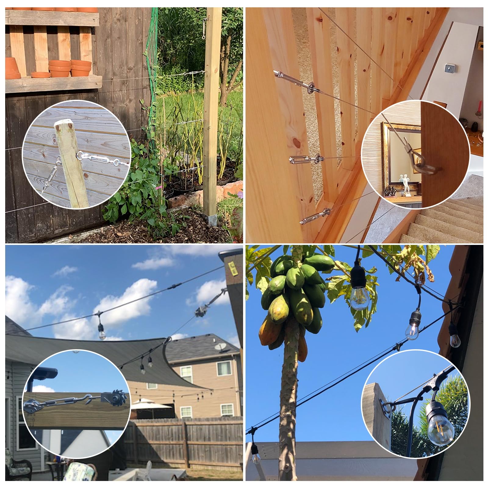 FZENeast installation in use on patio showing practical mounting benefit