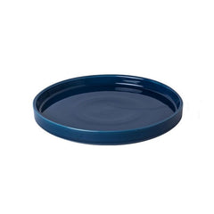 Fzfeiyy front view blue ceramic saucer showing clean modern finish and protection