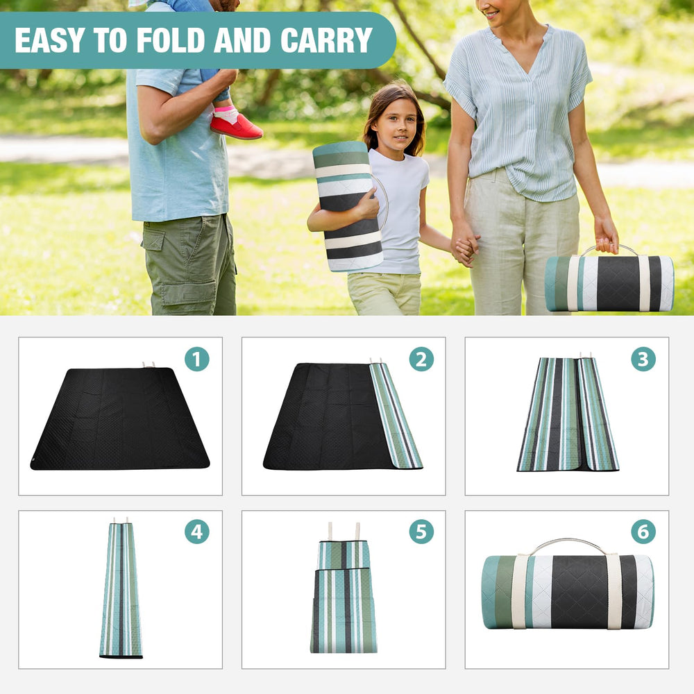 G GOOD GAIN packed in car trunk illustrating easy transport and storage