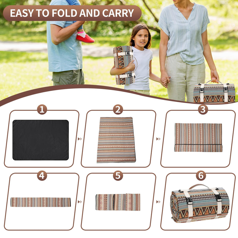 G GOOD GAIN size comparison with cooler showing scale and ample picnic area