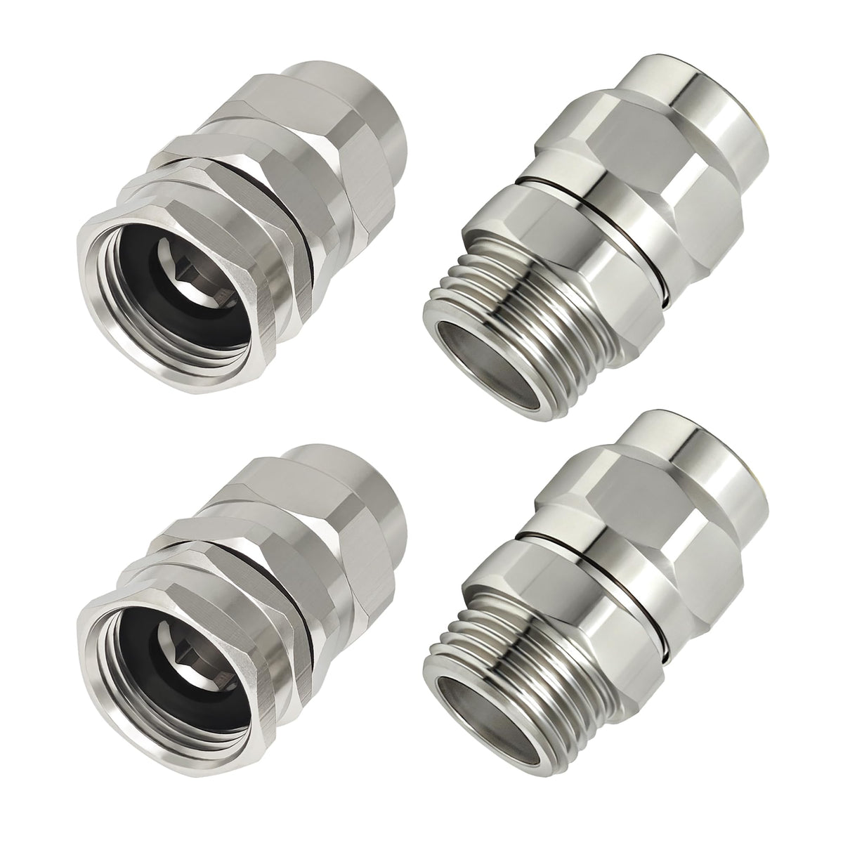 G-Sunny front view of solid brass repair kit showing durable connectors and secure fit
