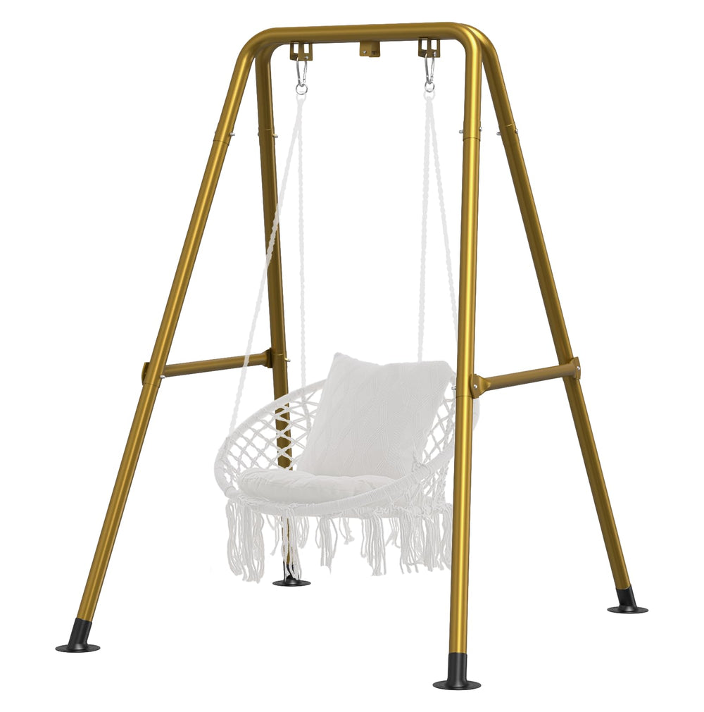 G TALECO GEAR front view of hammock chair stand showing stability and design