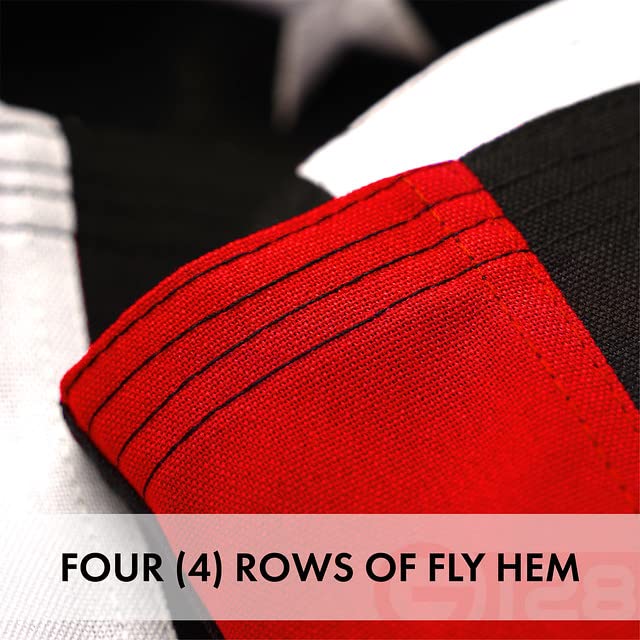 G128 fabric texture close showing 220GSM polyester strength and vivid color