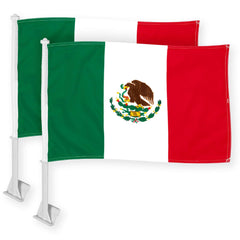 G128 front view flag showing bold colors and immediate roadside visibility