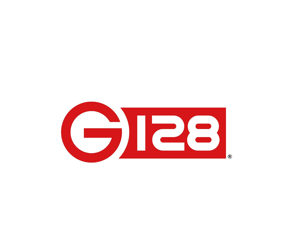 G128 flag displayed on a porch giving a polished civic or residential look