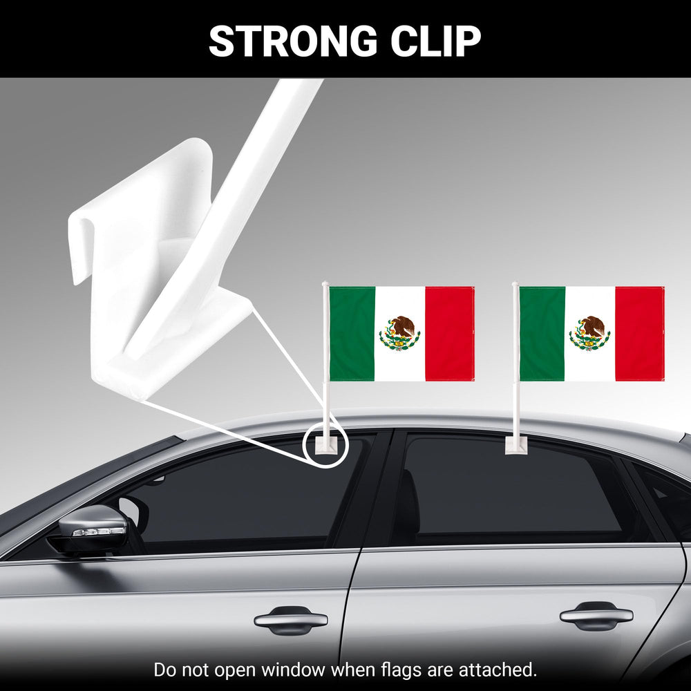 G128 flags on vehicle at parade showing celebratory use and crowd appeal