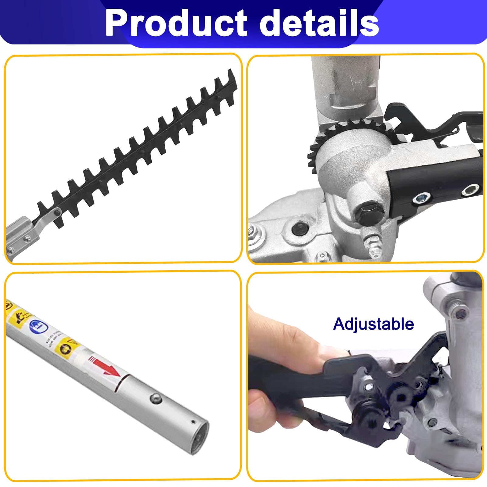 Gabasinover drive shaft mount detail showing 1-inch pipe and 5.2mm square shaft fit