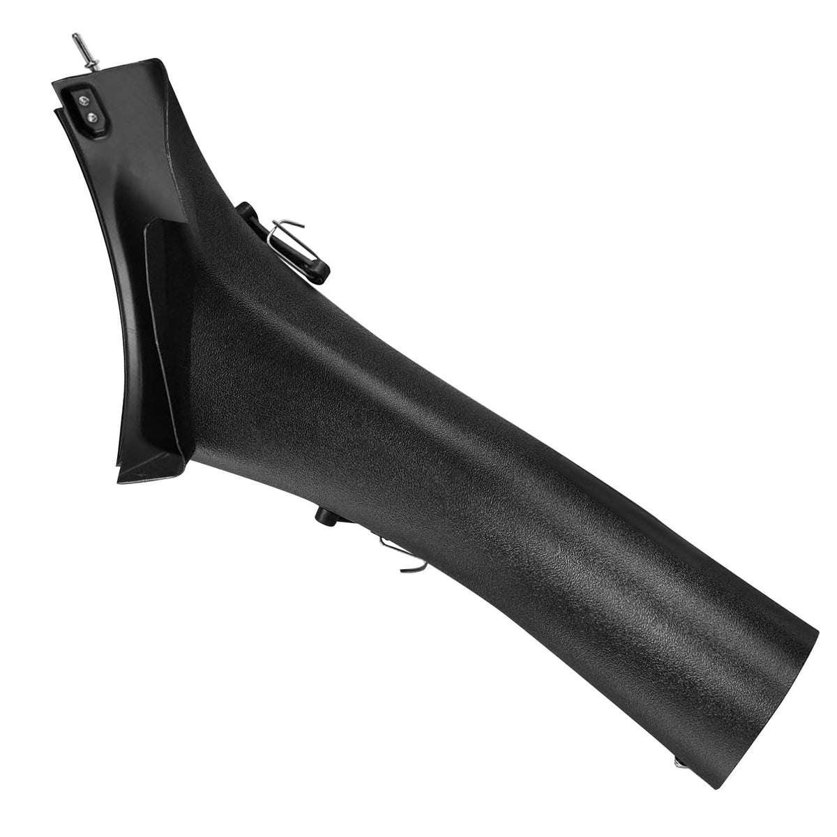 Gabasinover front view lower bagger chute showing fit and durability