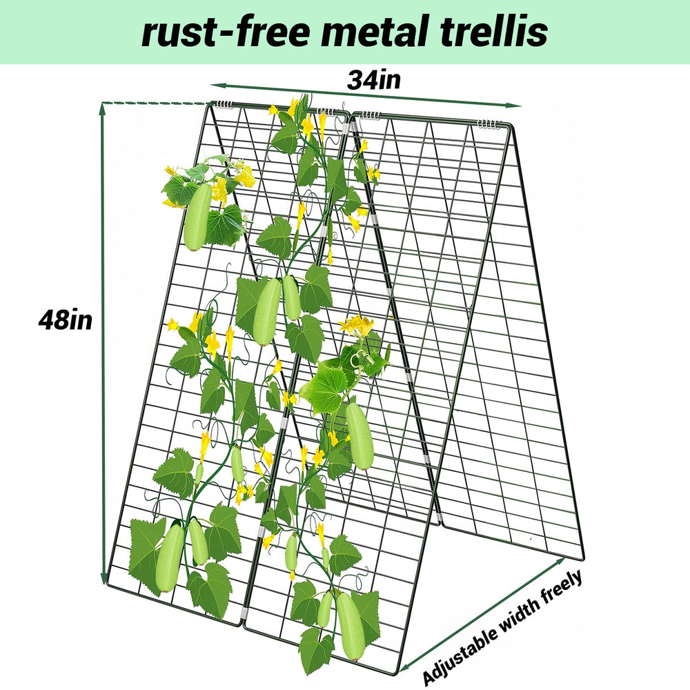 GADENGPLUS close-up of powder-coated steel grid highlighting durable corrosion-resistant finish