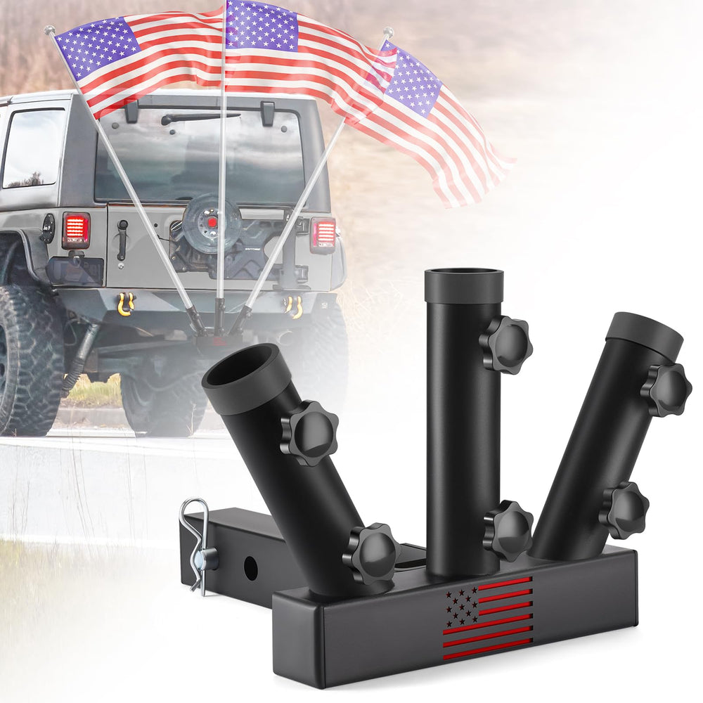 GADFISH front view showing hitch mount and durable finish for confident display