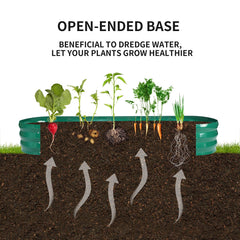 GADI open bottom showing root access to ground and improved drainage benefit