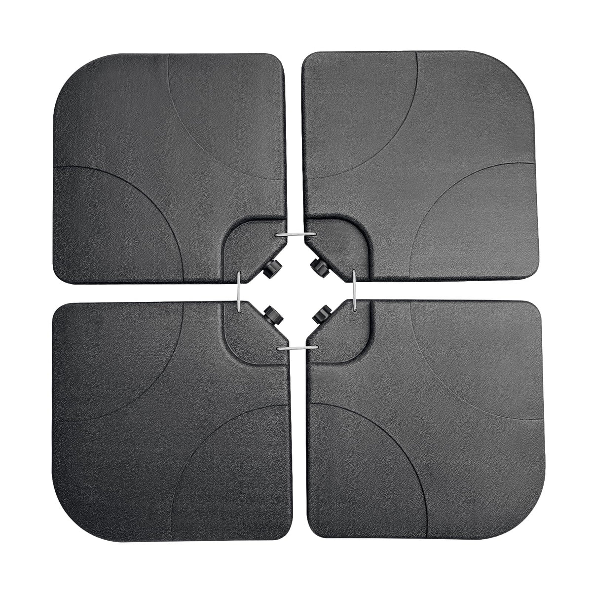 GALAXARMOR square base front view showing sturdy support and tidy footprint