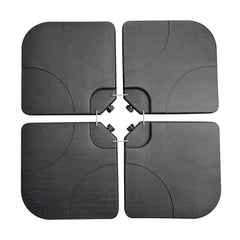 GALAXARMOR square base front view showing sturdy support and tidy footprint