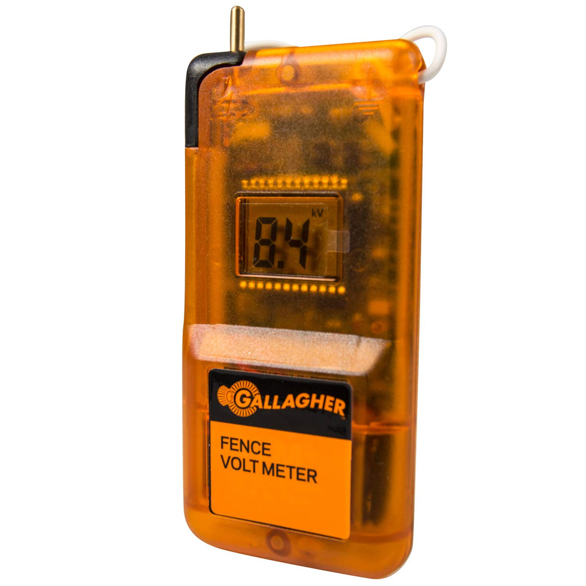 Gallagher front view of meter showing compact design and easy portability