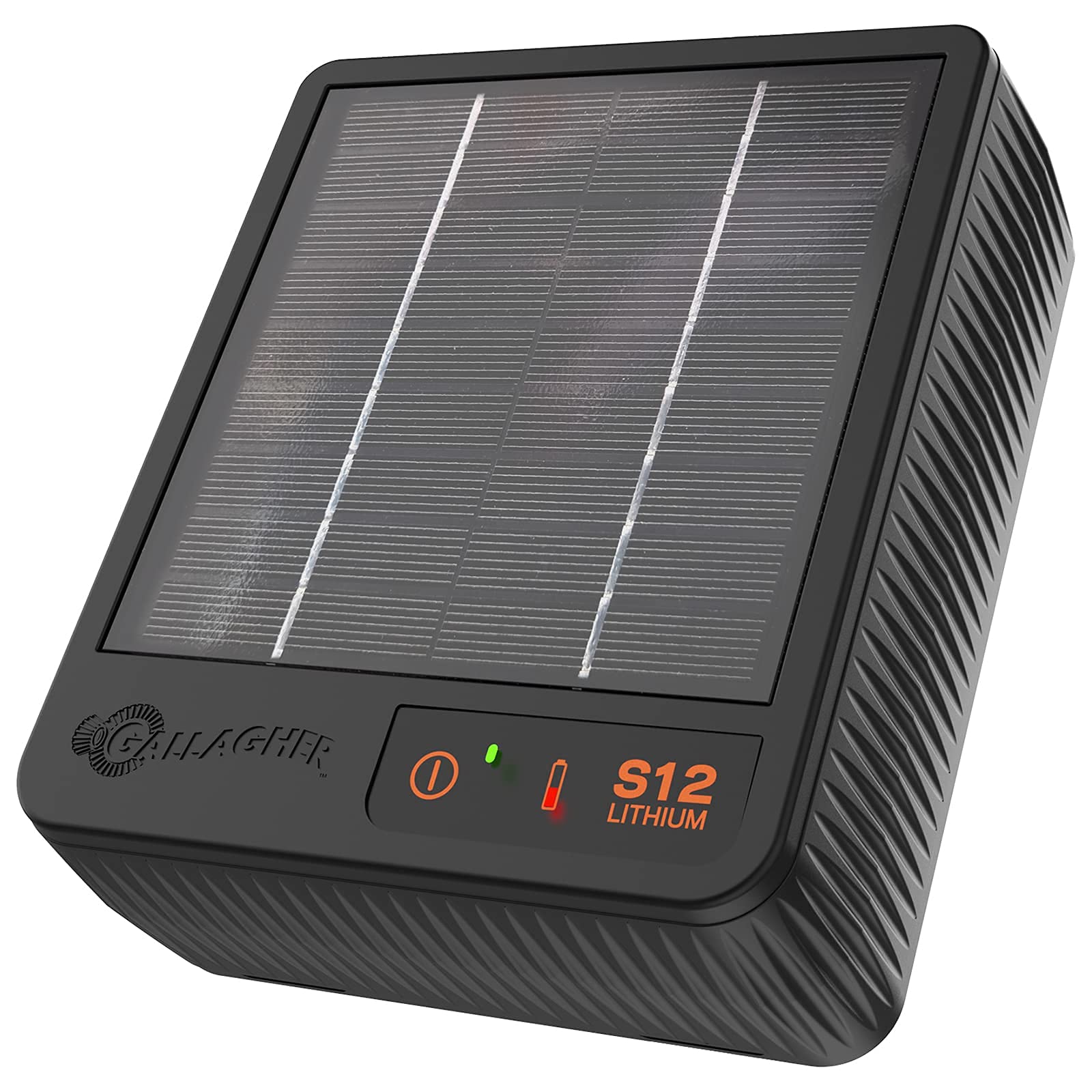 Gallagher S12 front panel view showing controls and durable housing for reliable containment