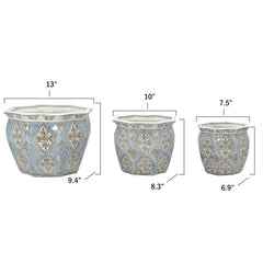 Galt International close-up of fluted ceramic texture highlighting handcrafted quality