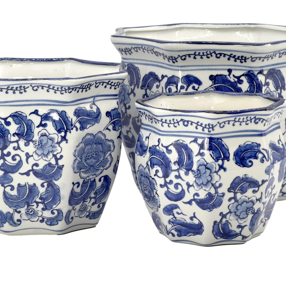 Galt International hand-painted floral detail emphasizing artisanal finish