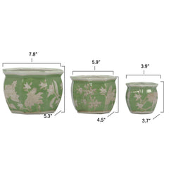 Galt International set filled with succulents showing planting possibilities and compact beauty