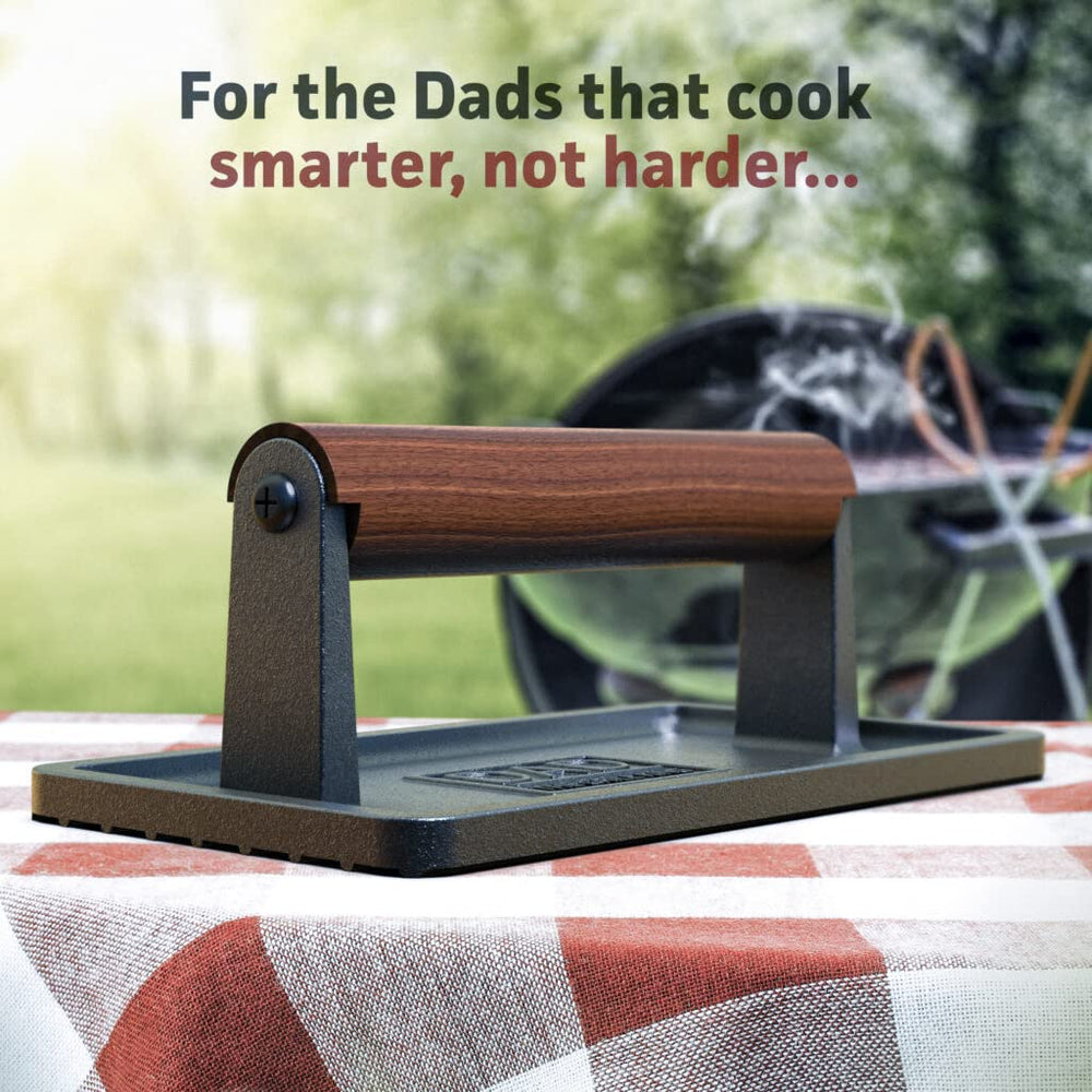 GALVANOX gift box presentation embossed Dad The Grill King for gifting