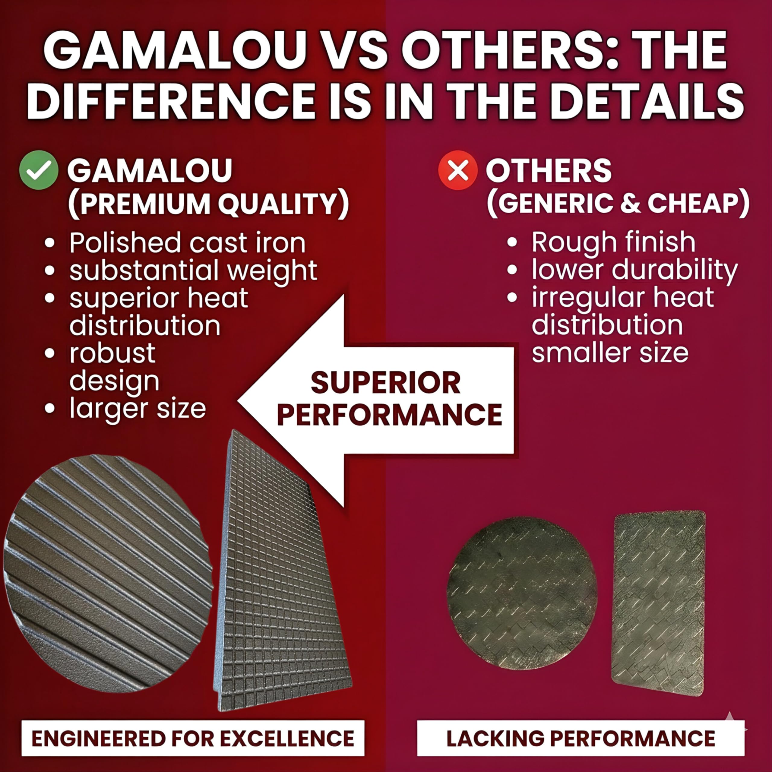 gamalou 3-in-1 patty maker forming uniform stuffed and classic patties