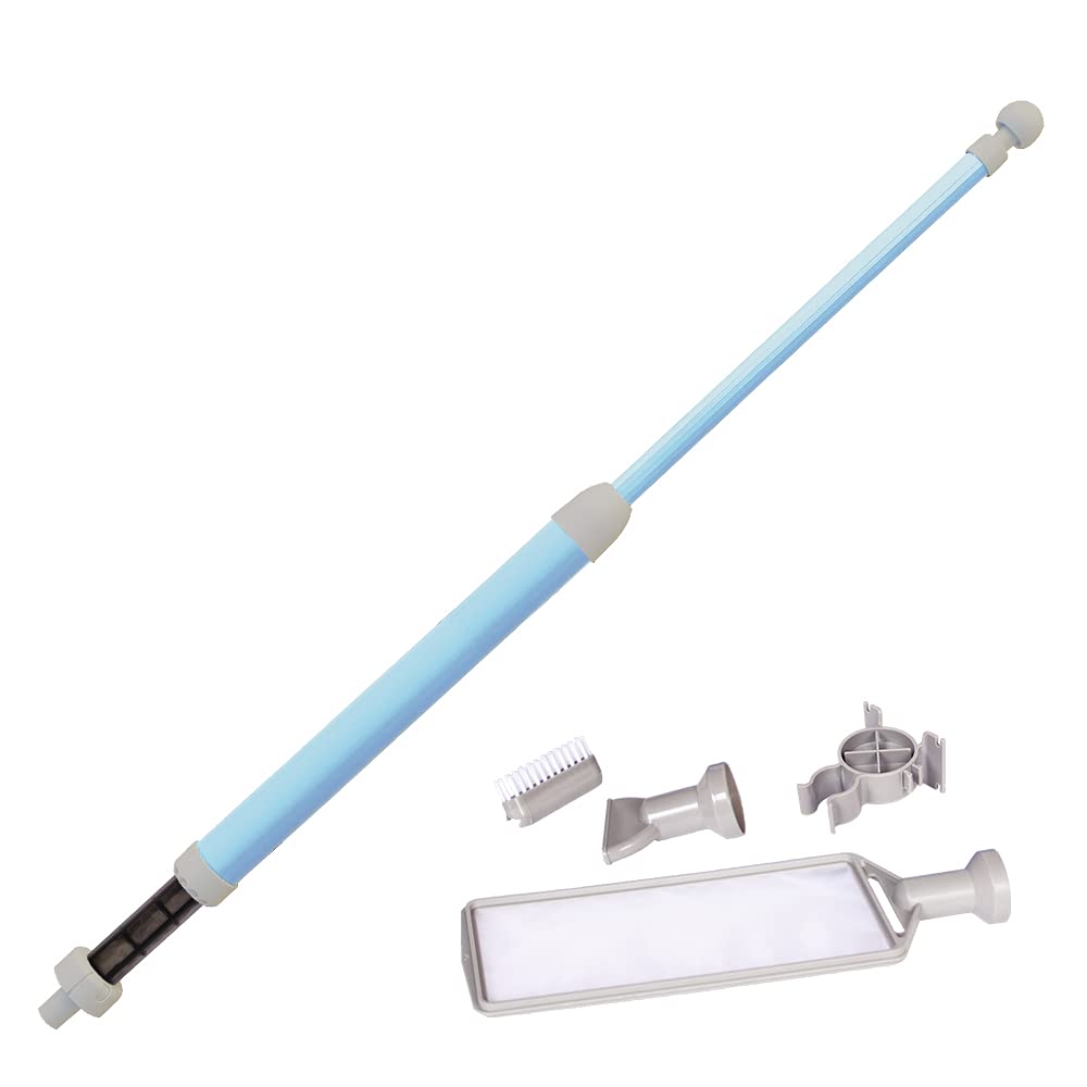GAME handheld spa vac front view showing compact design and easy portability