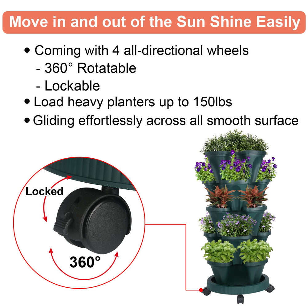 GameXcel planted tower on balcony demonstrating space-saving urban gardening benefit