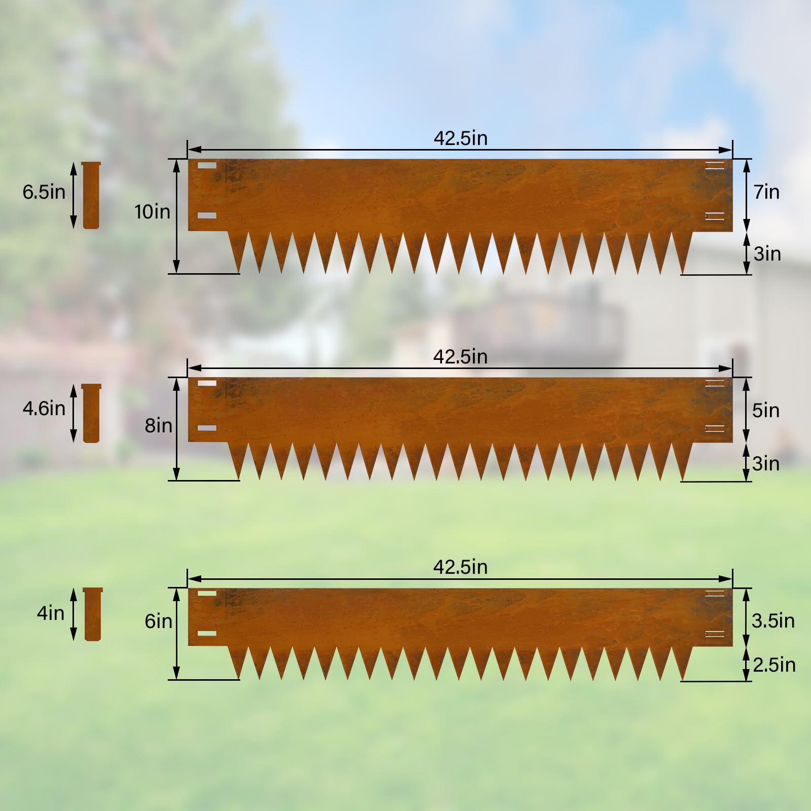 Ganeekiron side profile showing buried spikes and stable anchoring benefit